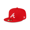 Atlanta Braves MLB Sidepatch 59FIFTY Cerrada Roja - SMART ZONE