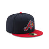 Atlanta Braves Authentic Collection 59FIFTY Cerrada - SMART ZONE